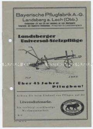 Landsberger Universal-Stelzpflüger