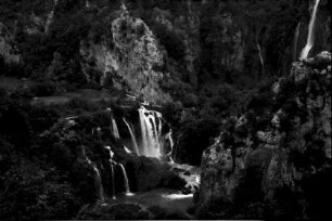 Plitwitzer Seen: [Wasserfall] Ausschnitt