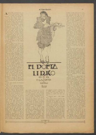 El poeta lírico : Ilustró Poggi