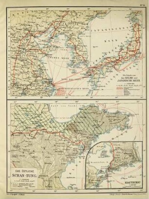 Nr. 10: Die Länder um das Gelbe und Japanische Meer. Das östliche Schan-Tung