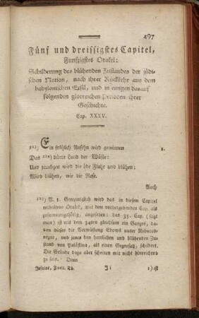 Fünf und dreissigstes Capitel, Funfzigstes Orakel