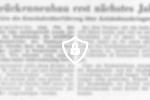 Brückenneubau erst nächstes Jahr