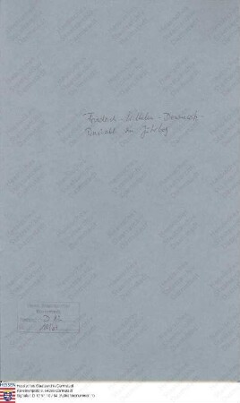 Friedrich-Wilhelm-Dennewitz-Anstalt zu Jüterbog
