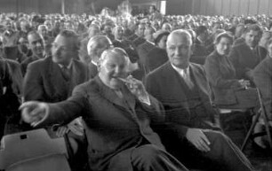 Freiburg: Minister Erhard und Präsident Linnemann