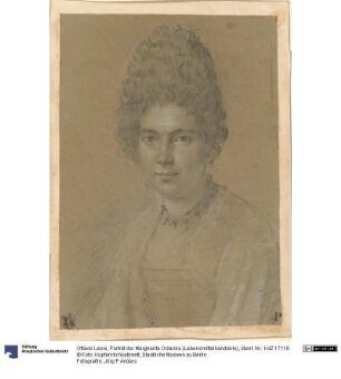 Porträt der Margherita Orzarola (Lebensmittelhändlerin)