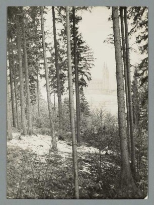 Durchblick nach dem Kloster Vierzehnheiligen