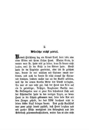 Wünsche nicht zuviel