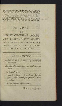 Caput IX. - XII.