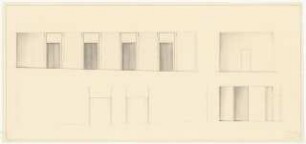 Stadttheater, Bremerhaven: Wandelgang: Ansichten 1:20
