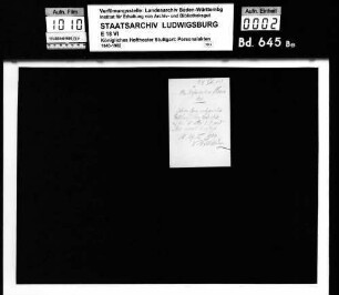 Hauser, Ernst (*09.07.1874 in Reichenberg (Böhmen)); Hofmusikus; ausgesch.: 1900