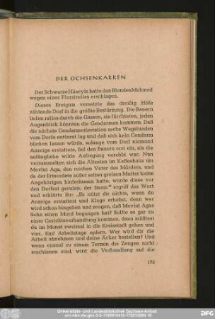 Der Ochsenkarren