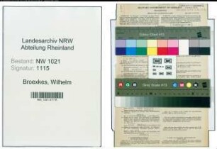 Entnazifizierung Wilhelm Broexkes , geb. 28.03.1898 (Lagerarbeiter)