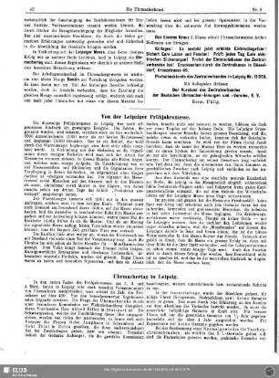 Von der Leipziger Frühjahrsmesse