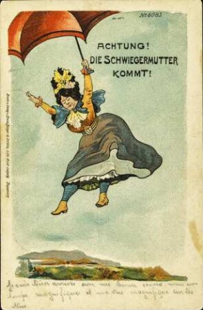 Achtung! Die Schwiegermutter kommt!