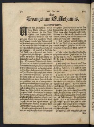 507-640, Das Evangelium S. Johannis