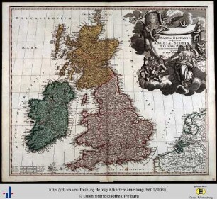 Magna Britannia complectens Angliae, Scotiae et Hiberniae Regna ...