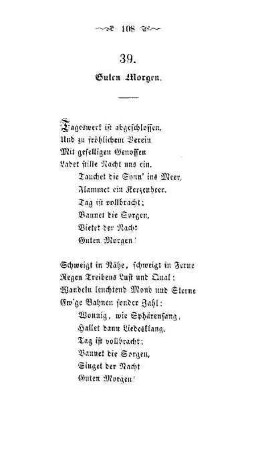 39. Guten Morgen