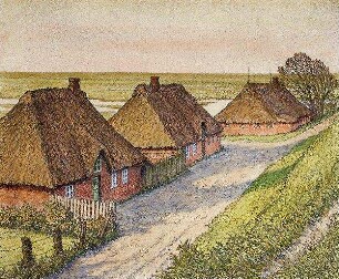 "Hinterm Deich in Simonsberg."
