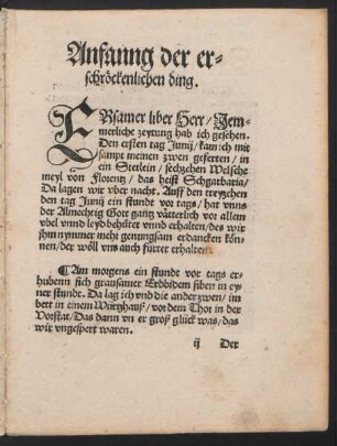 Anfanng der erschröcklichen ding