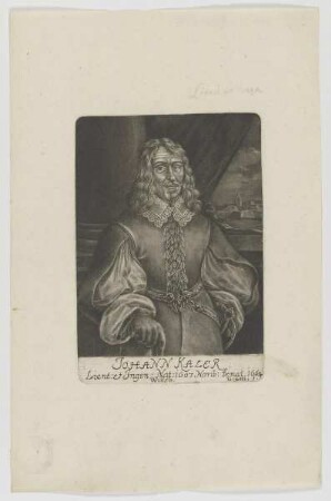 Bildnis des Johann Kaler