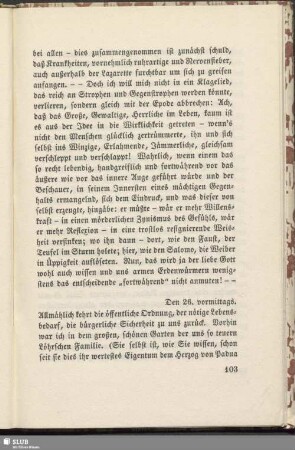 Den 26. vormittags