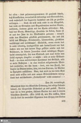 Den 26. vormittags