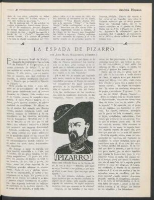 La espada de Pizarro