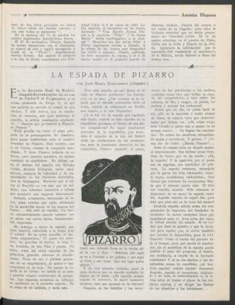 La espada de Pizarro