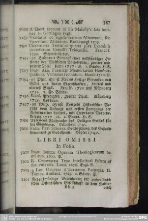 Libri Omissi