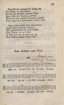Jesu Leiden und Tod