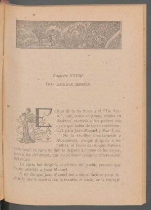 Capítulo XXVIII - Dos amigos menos
