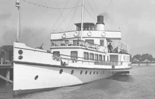 Friedrichshafen Hafen Raddampfer Hohentwiel
