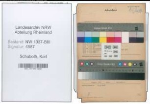 Entnazifizierung Karl Schuboth , geb. 26.02.1893 (Inspektor)