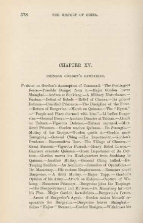 Chapter XV. Chinese Gordon's campaign