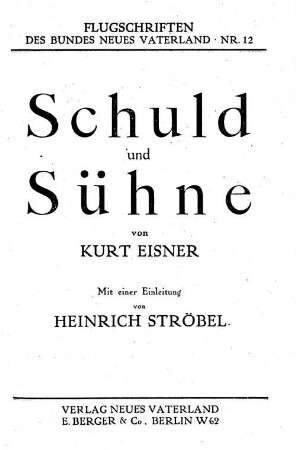Schuld und Sühne