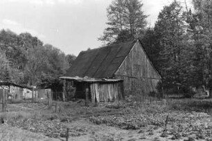 Bernsdorf-Zeißholz. Ehem. Untermühle, Scheune
