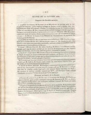Séance Du 21 Janvier 1832