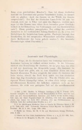 Anatomie und Physiologie