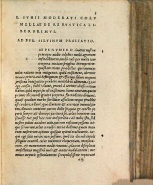 L. Ivnii Moderati Colvmellae De Re Rvstica Libri XII. : Eiusdem de Arboribus liber separatus ab alijs