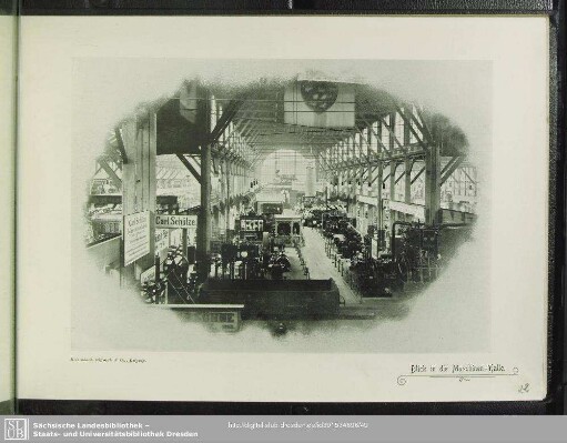 Blick in die Maschinen-Halle