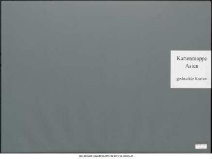 Ost-Turkestan, Mongolei, Mandschurei, Reisen von Sven Hedin, Filchner, Futterer, Stein, Kozlow u.a. : 1911-1912 : Kartensammlung