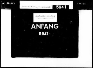 Erlassung einer Bezirksbauordnung für den Landkreis Säckingen