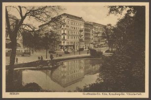 Ansichtskarte Kreuzbergstraße, Großbeerenstraße am Viktoriapark