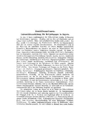 Ausbildungsfragen