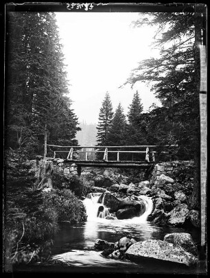 Riesengebirge, Abfluss des kleinen Teichs