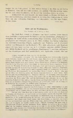 62-70, Ludwig, Reise auf der Teufelsmauer