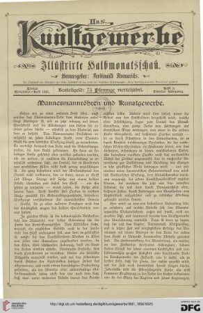 1. November-Heft 1891