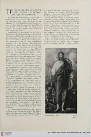 2: Die Greco-Bilder der Sammlung Nemes