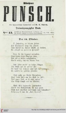 Nro. 43 (23. Oktober 1870)