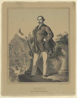 Bildnis des Ernst II. von Sachsen-Coburg-Gotha